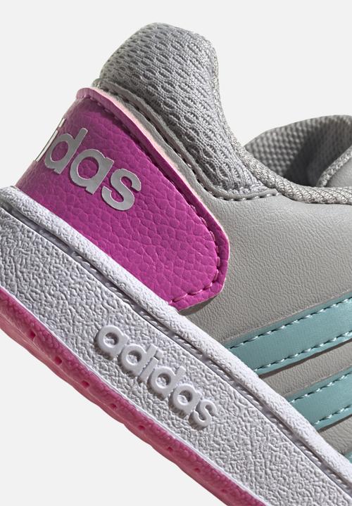 adidas Originals - Hoops 2.0 cmf i - grey two/mint ton/screaming pink