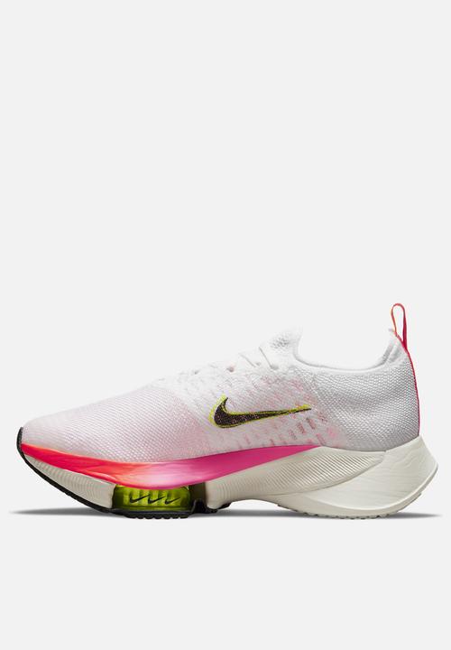 Nike - Nike air zoom tempo next% - white/black-washed coral-pink blast