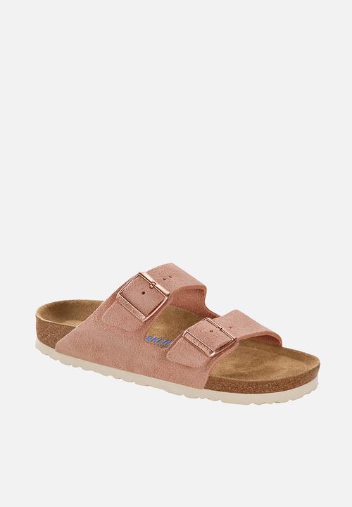 Birkenstock - Arizona sfb suede leather regular - light rose