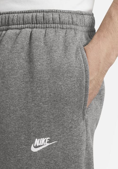 Nike - NSW Club Fleece Joggers - charcoal heathr/anthracite/white