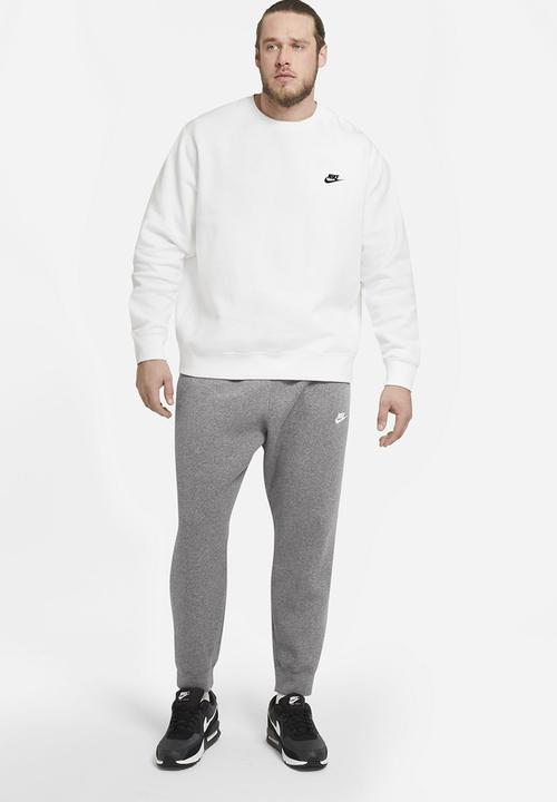 Nike - NSW Club Fleece Joggers - charcoal heathr/anthracite/white