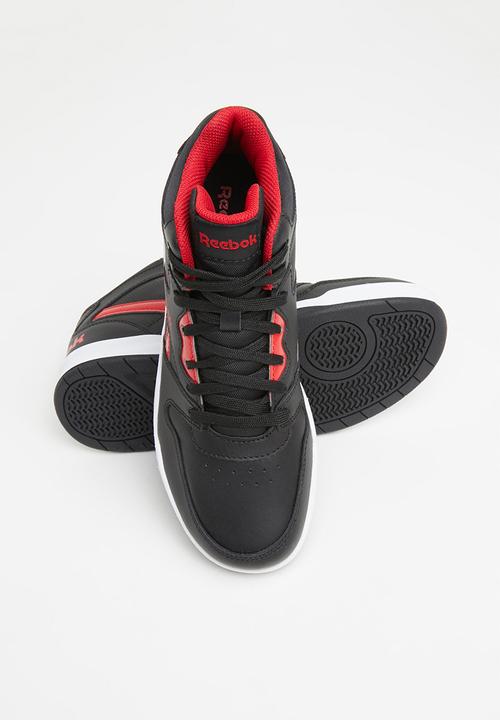 Reebok - Bb4500 court sneakers - black/vector red/ftwr white