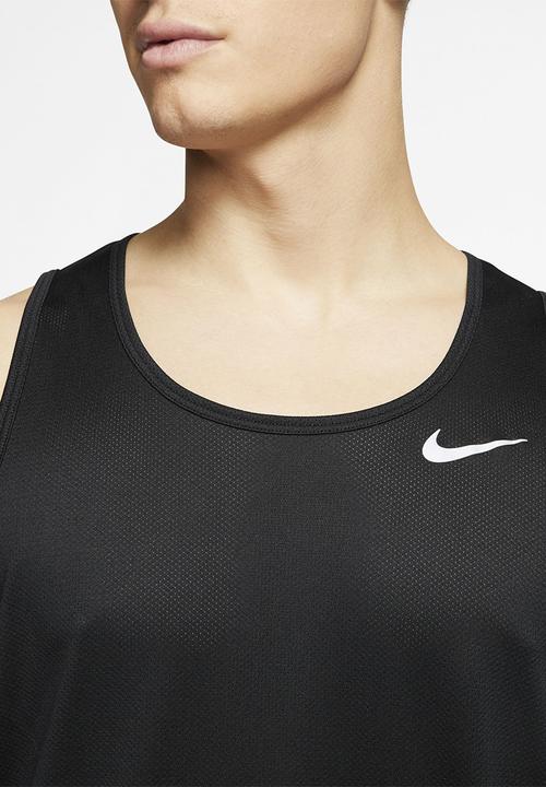 Nike - Nike breathe run tank - black