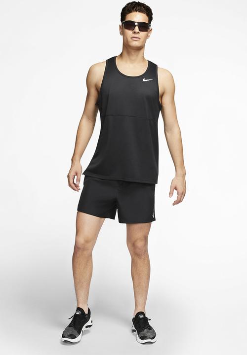 Nike - Nike breathe run tank - black