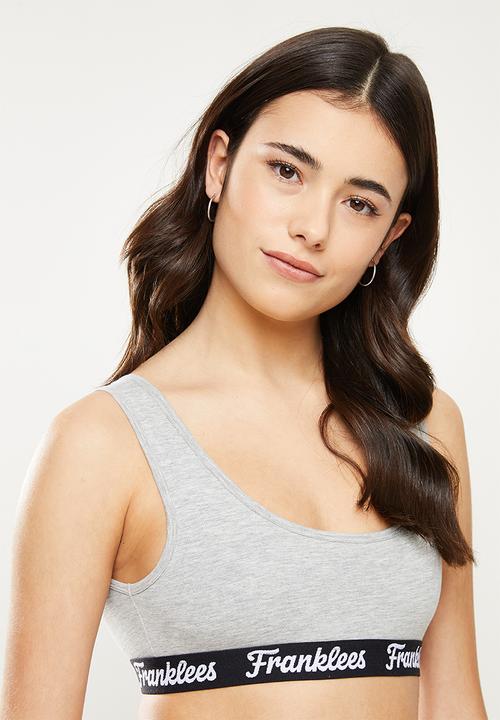 Franklees - U-back bralette - grey