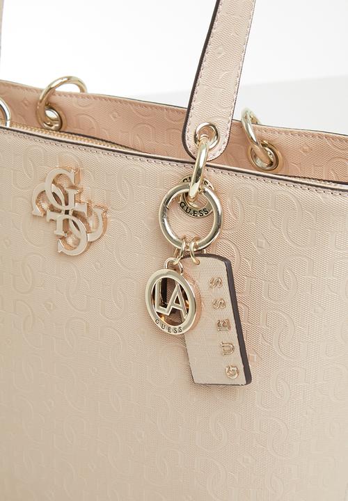 GUESS - Chic shine small tote - blush