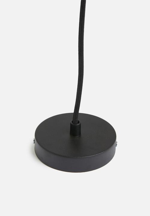 Sixth Floor - Piment pendant - black