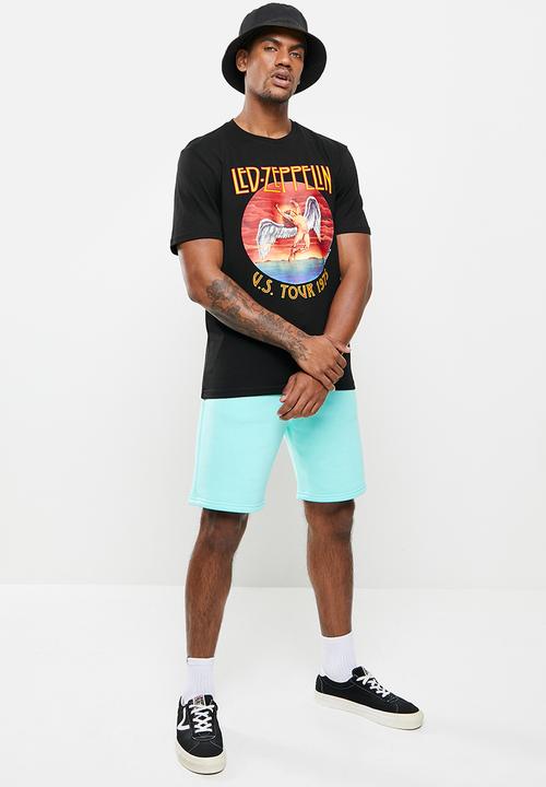 Only & Sons - Onsledzeppelin life reg short sleeve tee - black