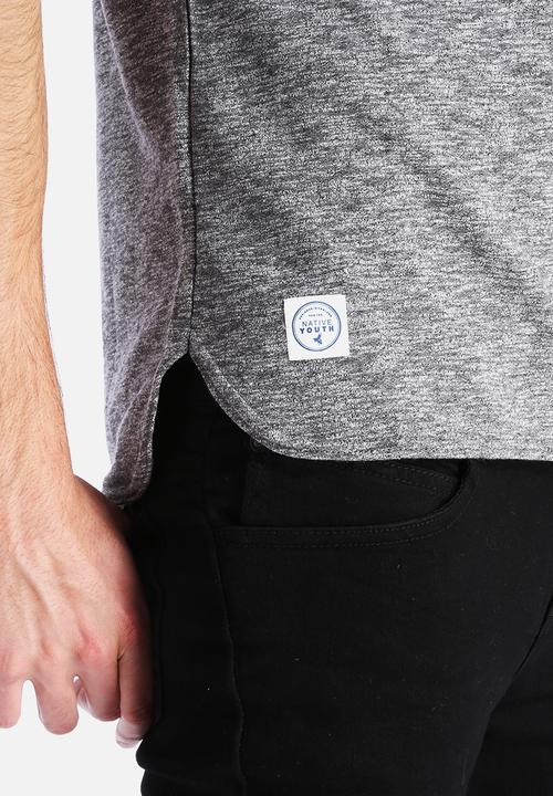 Native Youth - Space Dye Curved Hem