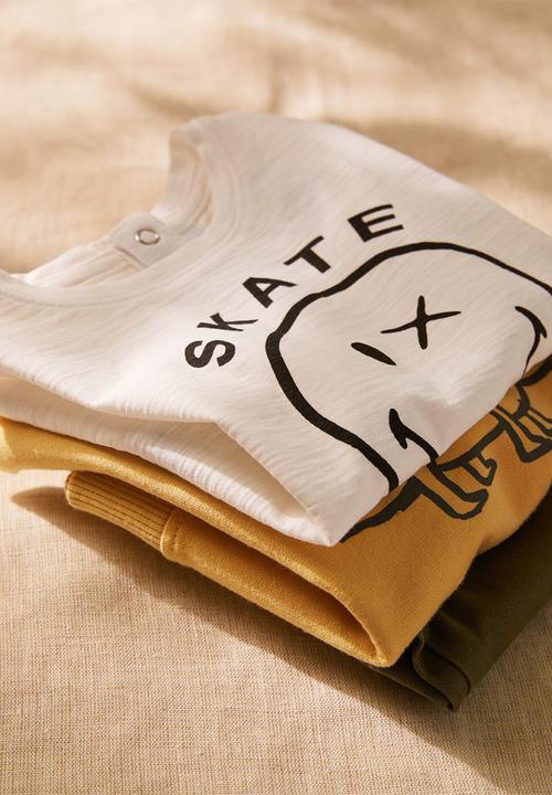 MANGO - Sweatshirt saurus - yellow