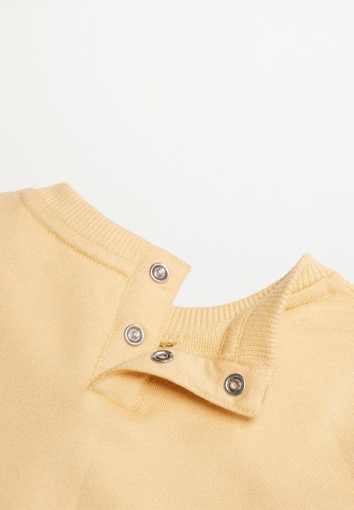 MANGO - Sweatshirt saurus - yellow