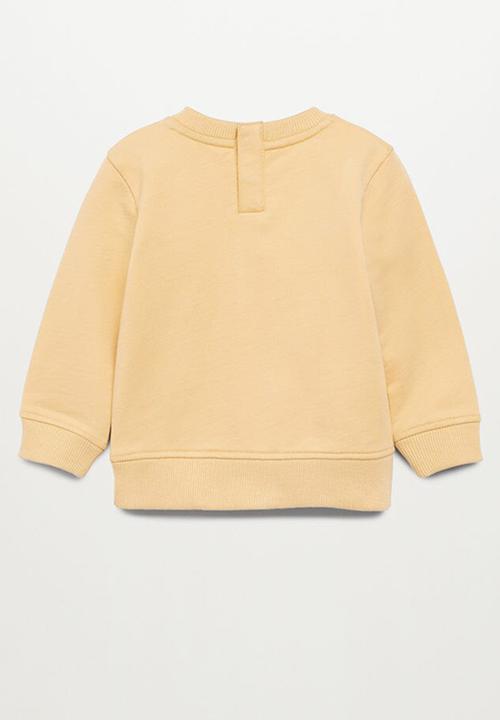 MANGO - Sweatshirt saurus - yellow