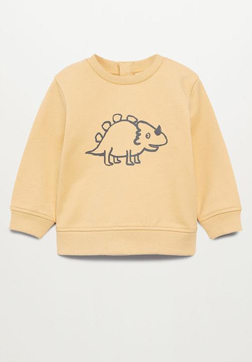 MANGO - Sweatshirt saurus - yellow