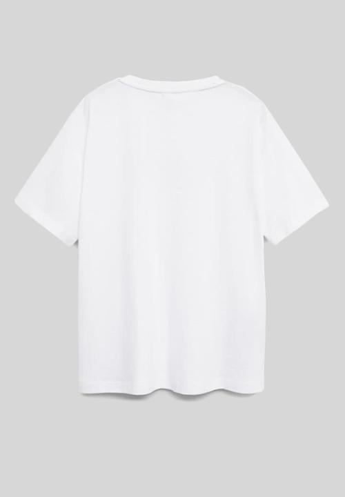 MANGO - T-shirt focused - white