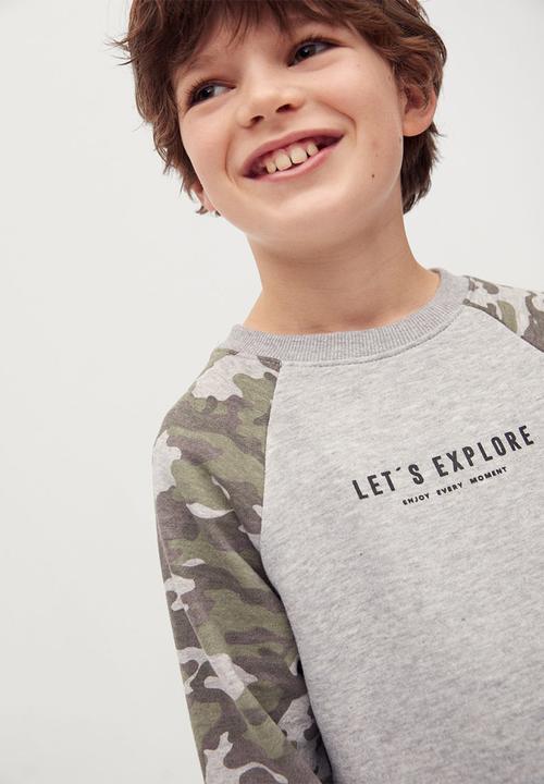 MANGO - Sweatshirt clark-i - grey