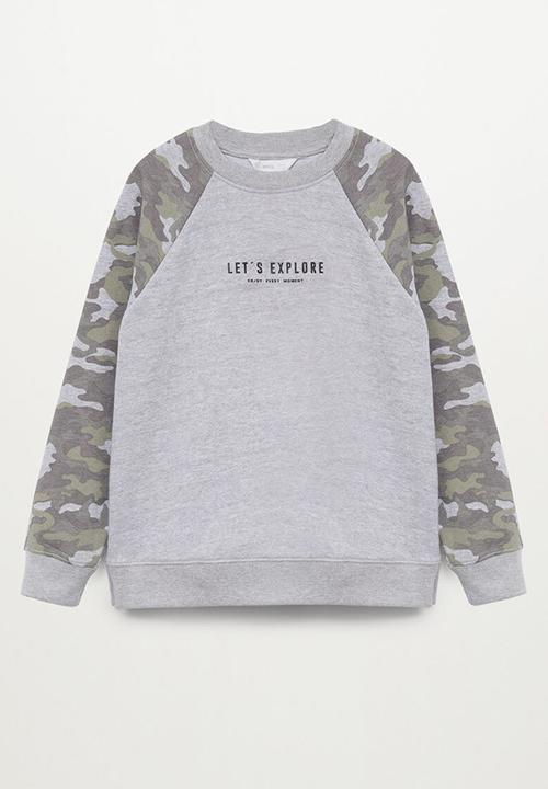 MANGO - Sweatshirt clark-i - grey