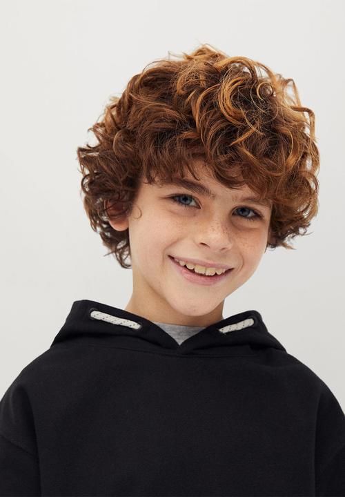 MANGO - Sweatshirt hood - black