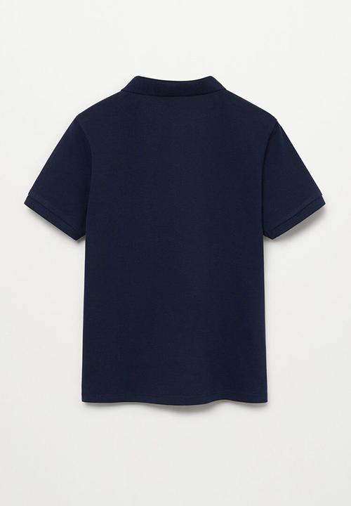 MANGO - T-shirt polo-i - navy