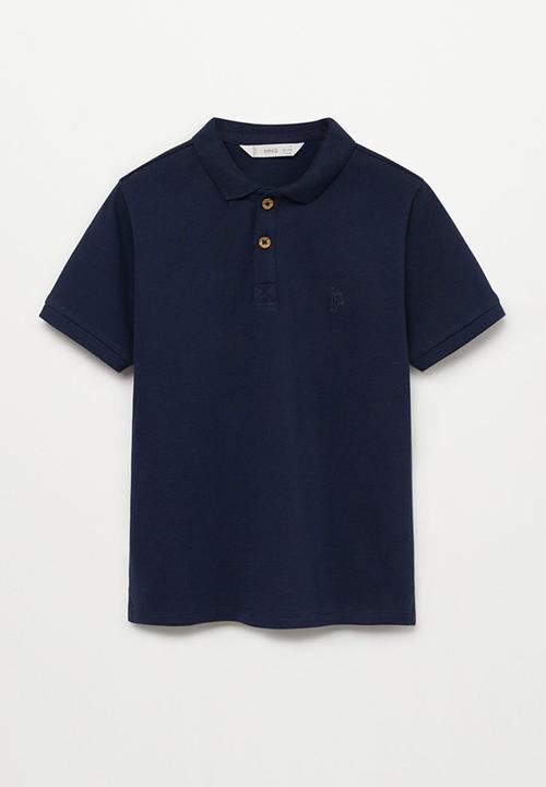 MANGO - T-shirt polo-i - navy