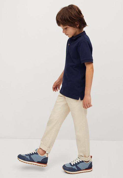MANGO - T-shirt polo-i - navy