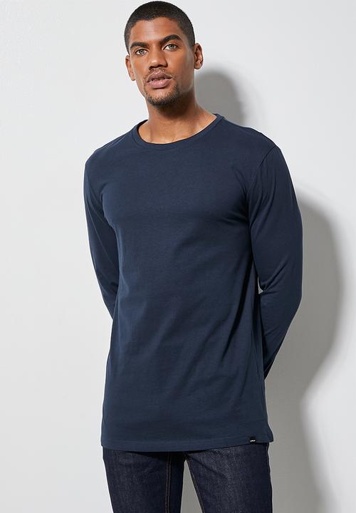 Superbalist - 3 Pack Nate long sleeve crew neck tee - multi