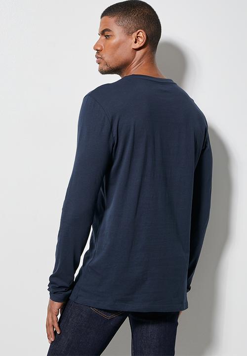 Superbalist - 3 Pack Nate long sleeve crew neck tee - multi