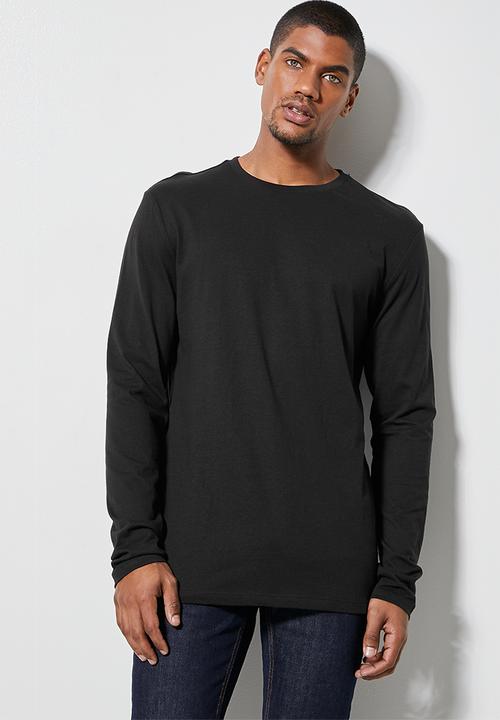Superbalist - 3 Pack Nate long sleeve crew neck tee - multi