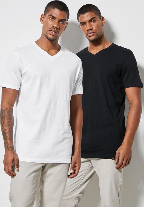 Superbalist - 5 Pack Dean vee neck tee - multi