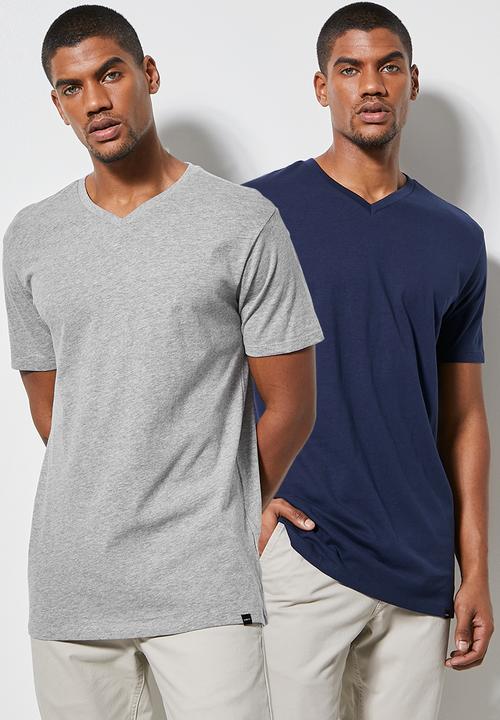 Superbalist - 5 Pack Dean vee neck tee - multi