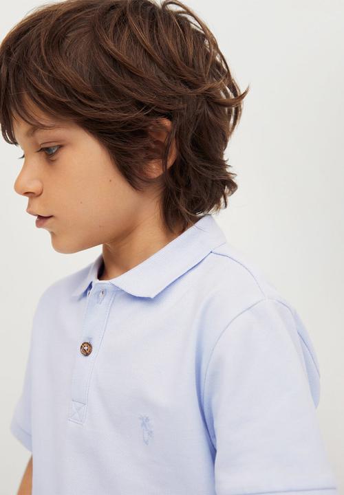 MANGO - T-shirt polo - blue