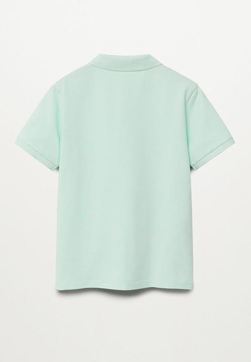 MANGO - T-shirt polo-i - green