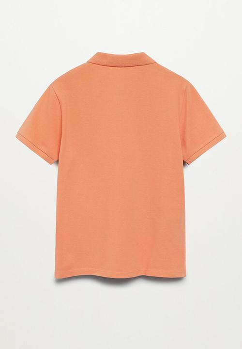 MANGO - T-shirt polo - orange