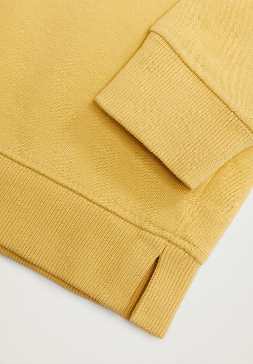 MANGO - Sweatshirt reverse - yellow