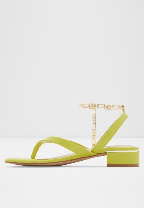 ALDO - Agralell sandal - 320 bright green