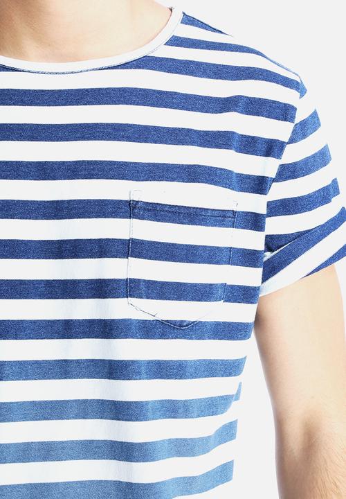 Native Youth - Dip Dye Indigo Crew