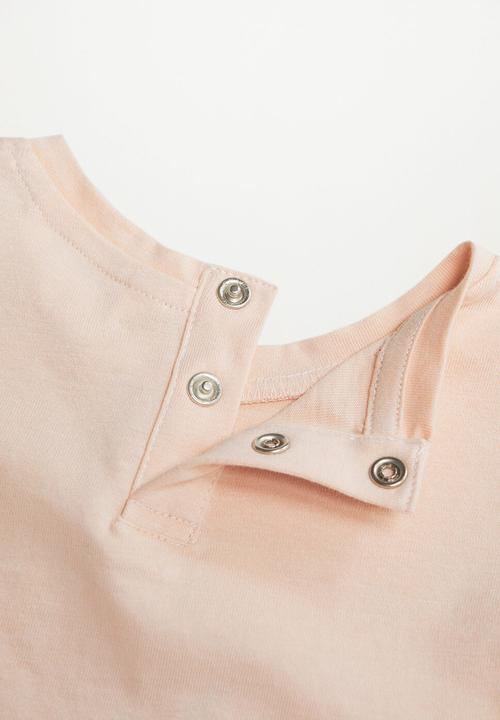 MANGO - Camiseta vaca - pink