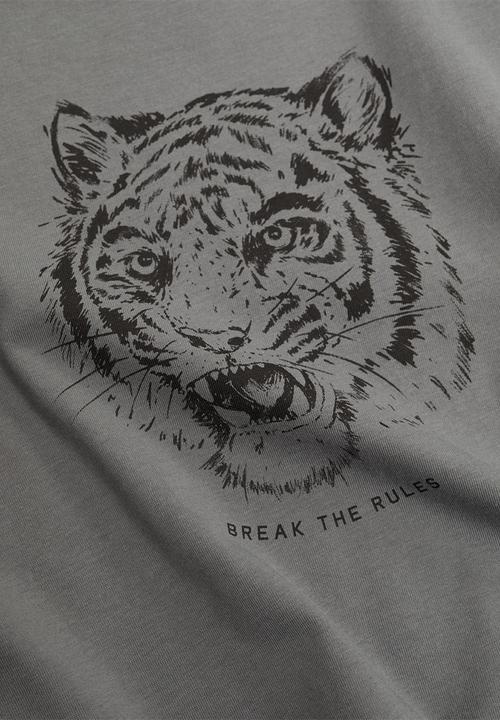 MANGO - T-shirt simba - grey