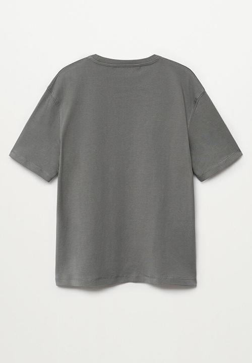 MANGO - T-shirt simba - grey
