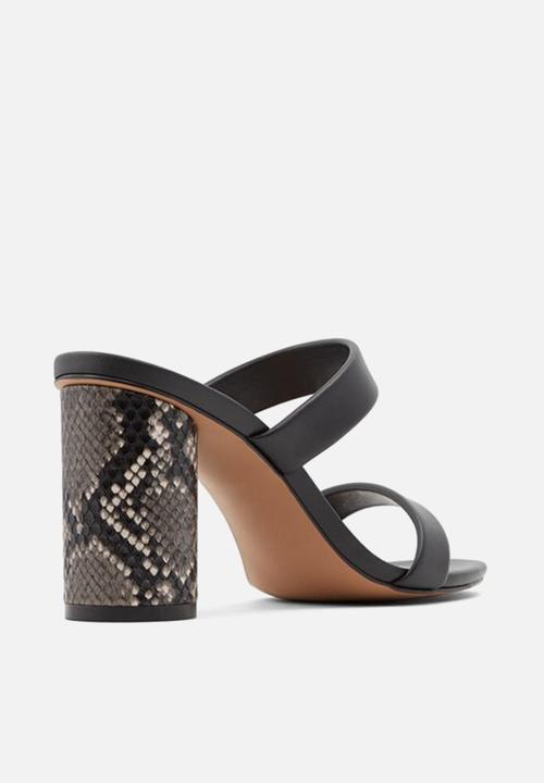 Call It Spring - Pasetti mule heel - black