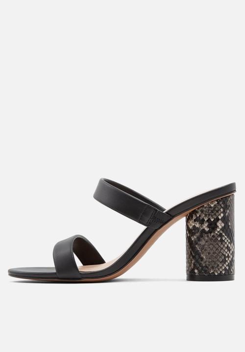 Call It Spring - Pasetti mule heel - black