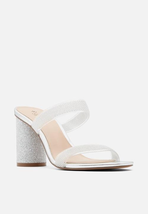 Call It Spring - Pasetti mule heel - silver