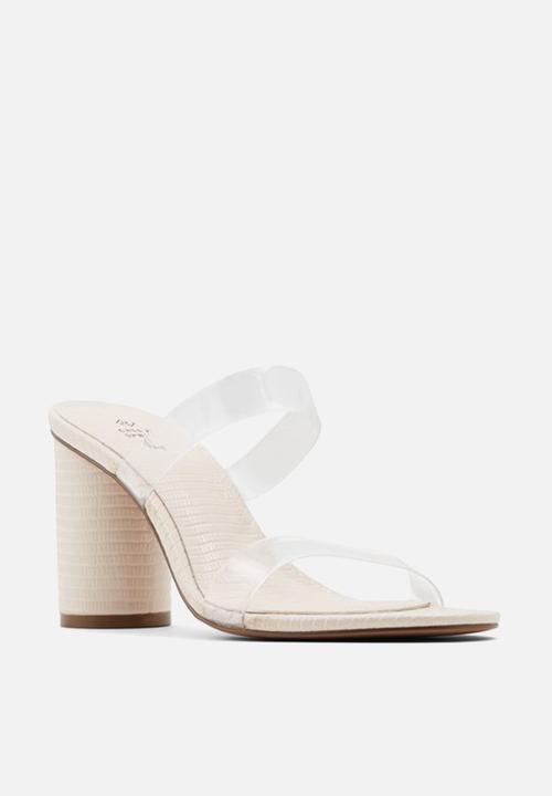 Call It Spring - Pasetti mule heel - clear