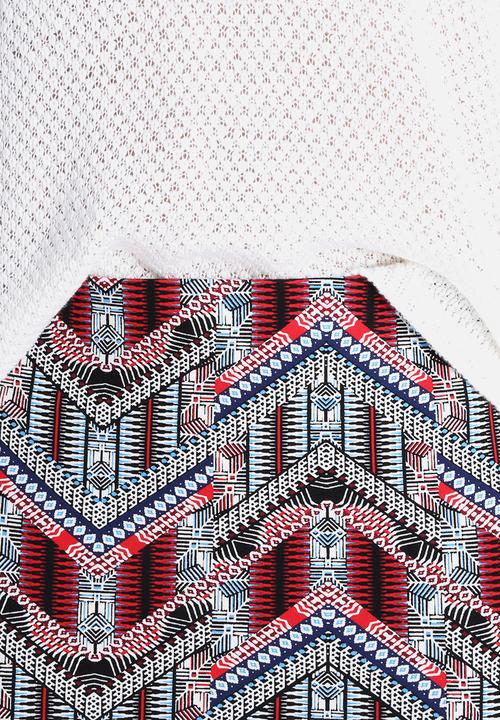 New Look - St Matthew Tribal Tube Skirt