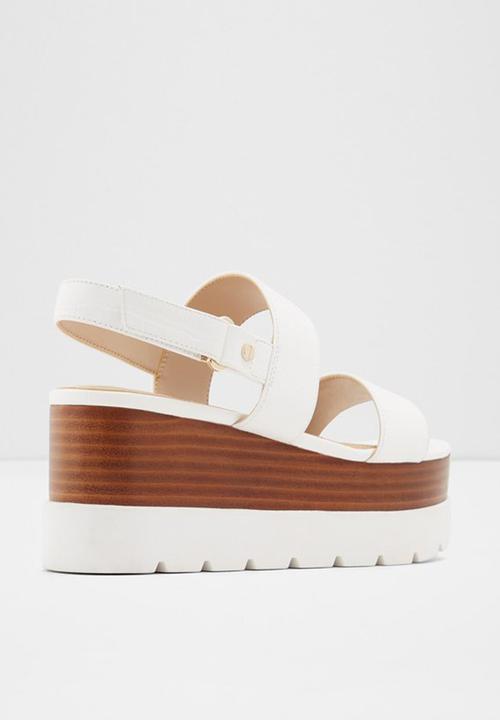 ALDO - Tarin wedge heel - 100 white