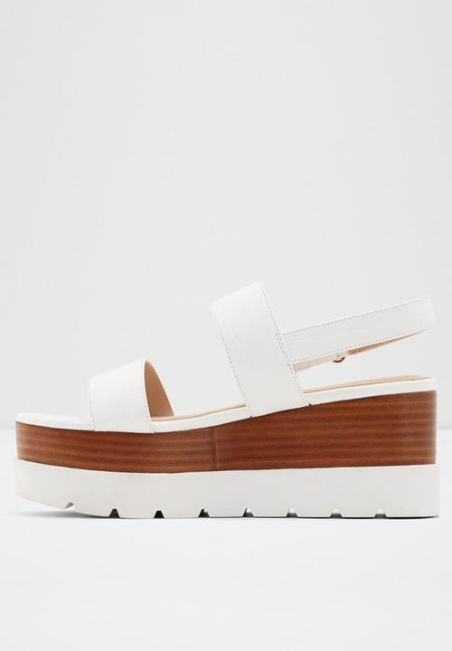 ALDO - Tarin wedge heel - 100 white