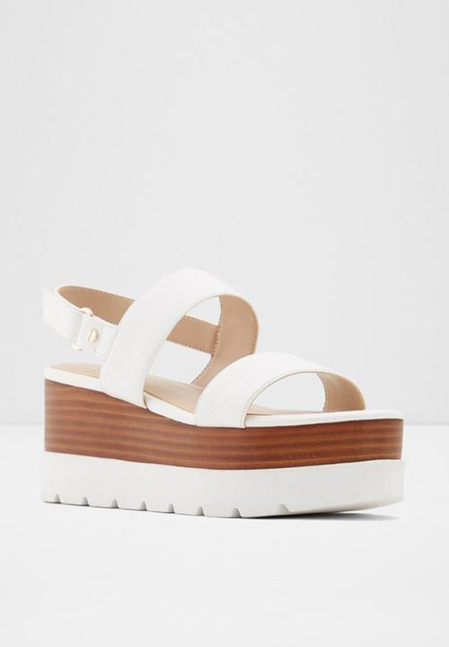 ALDO - Tarin wedge heel - 100 white