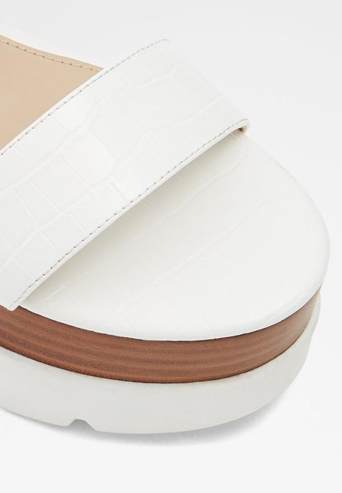ALDO - Tarin wedge heel - 100 white