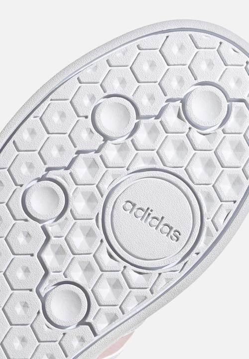 adidas Performance - Breaknet k - clear pink/ftwr white/silver met.