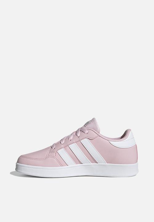 adidas Performance - Breaknet k - clear pink/ftwr white/silver met.