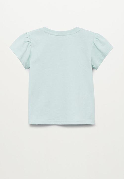 MANGO - T-shirt dori - blue